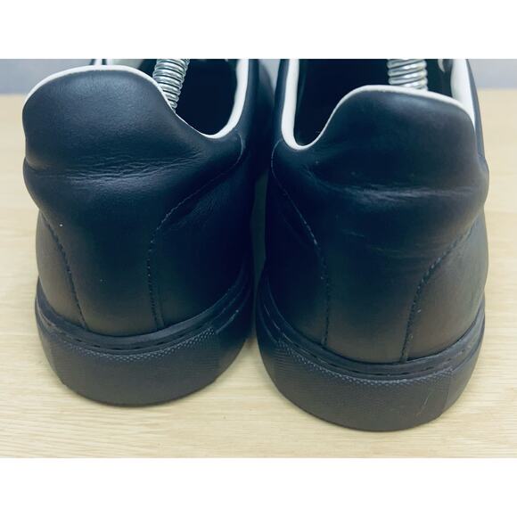 Armani Exchange Emporio Armani Low Top Lace Up Sneaker Navy Blue Mens Size 10 - Picture 7 of 12